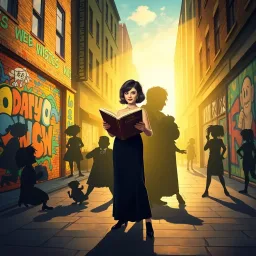 Whose Shadow Is It Anyway? - Text-based game