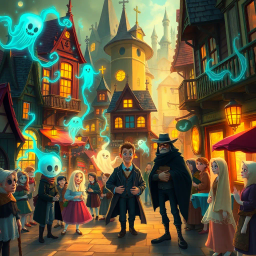 Whose Ghost Is It Anyway? - Text-based game