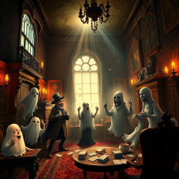 Whose Ghost Is It Anyway? - Text-based game