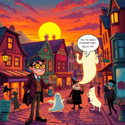 Whose Ghost Is It Anyway? - Text-based game