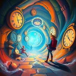 Chronochaos: Whose Time Is It Anyway? - Text-based game