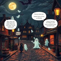 Whose Haunt Is This? - Text-based game