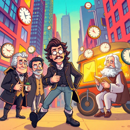Chronochaos: Whose Time Is It Anyway? - Text-based game