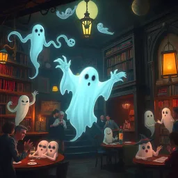 Whose Ghost Is It Anyway? - Text-based game