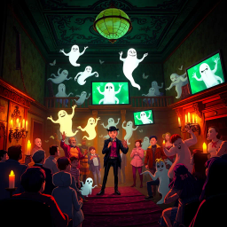 Whose Ghost Is It Anyway? - Text-based game