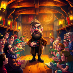 Whose Tale Is It Anyway? - Text-based game
