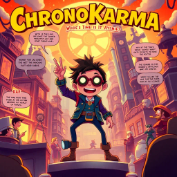 ChronoKarma: Whose Time is It Anyway? - Text-based game