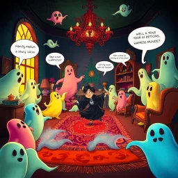 Whose Ghost Is It Anyway? - Text-based game