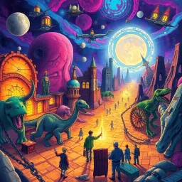 ChronoChaos: Who's Time is it Anyway? - Text-based game