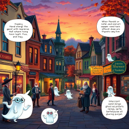 Whose Ghost Is It Anyway? - Text-based game