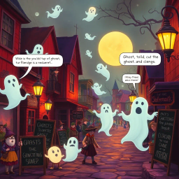 Whose Ghost is it Anyway? - Text-based game