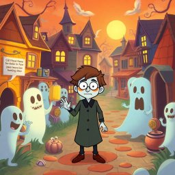 Whose Ghost Is It Anyway? - Text-based game