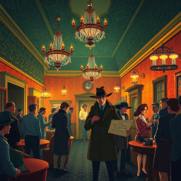 Whodunnit? Who Said Hello! - Text-based game