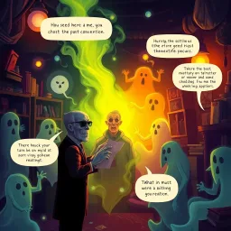 Whose Ghost Is It Anyway? - Text-based game