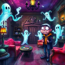 Whose Ghost Is It Anyway? - Text-based game