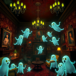 Whose Ghost Is It Anyway? - Text-based game