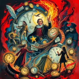 Chronoscript: Whose Story Is It Anyway? - Text-based game
