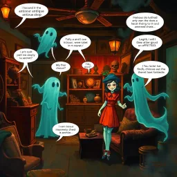 Whose Haunt is This? - Text-based game