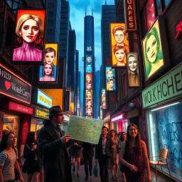Whose Face Is It Anyway? - Text-based game