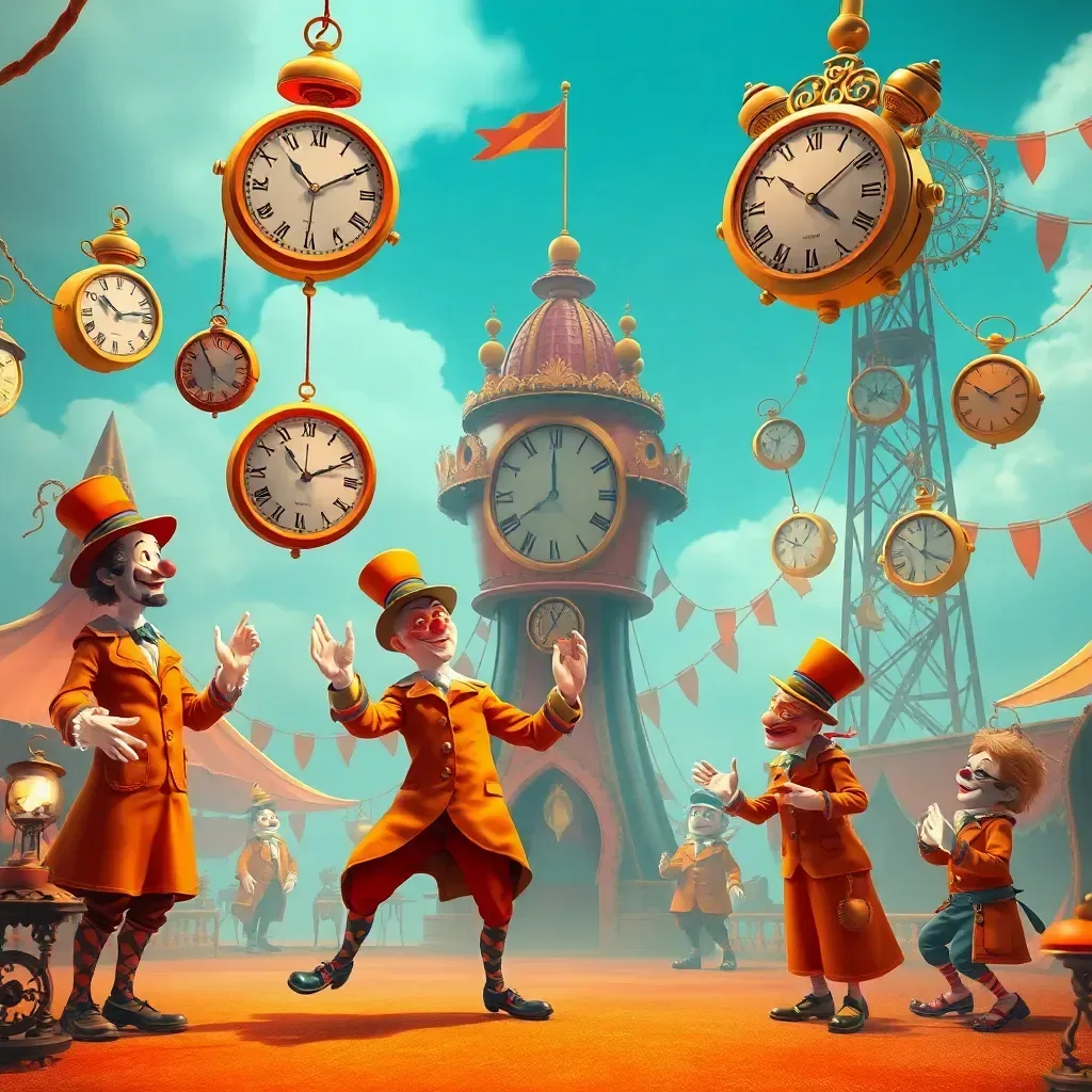 ChronoClowns: Whose Time Is It Anyway?