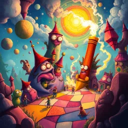 The Paradoxical Chronicles: Whose Quest Is It, Anyway? - Text-based game