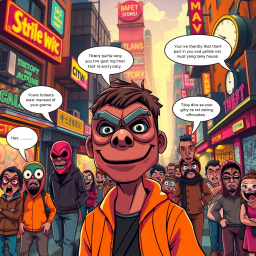 Whose Face Is This, Anyway? - Text-based game
