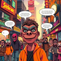 Whose Face Is This, Anyway? - Text-based game