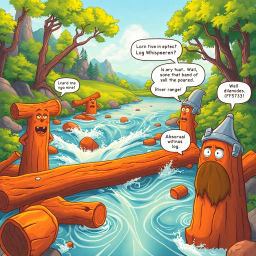 Log Jammed! - Text-based game