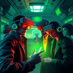 The Virtual Reality Detective - Text-based game