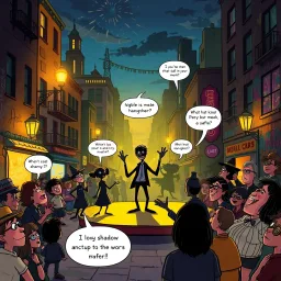 Whose Shadow Is It Anyway? - Text-based game
