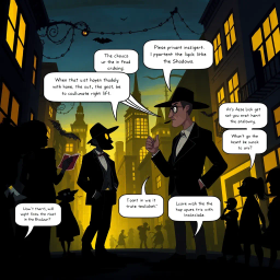 Whose Shadow Is It Anyway? - Text-based game