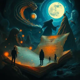 Dreamscapes: Ledger of Nightmares - Text-based game
