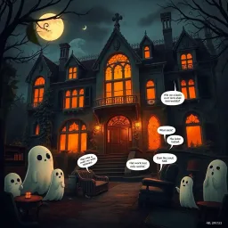 Whose Haunt is This? - Text-based game