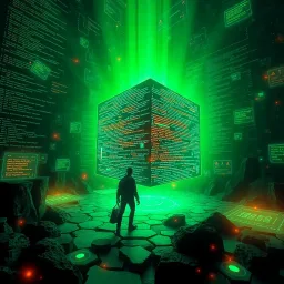Spinning Cube Quest - Text-based game