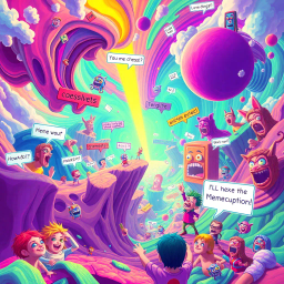 Memeception: Whose Hello, Anyway? - Text-based game