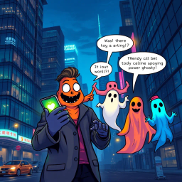 Whose Ghost is it Anyway? - Text-based game