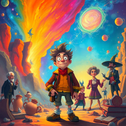 Spectrum Wars: Which Dimension Is It Anyway? - Text-based game