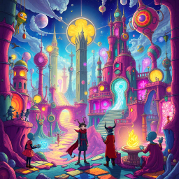 Spectrum Wars: Which Dimension is it Anyway? - Text-based game
