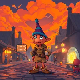 Questception: Who's the Hero, Anyway? - Text-based game