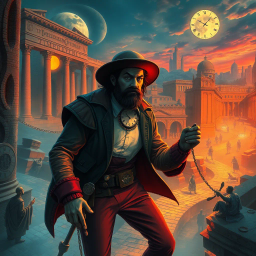 ChronoChase: Whose Time is It Anyway? - Text-based game