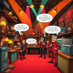 Relic Ruckus: Whose Is It Anyway? - Text-based game