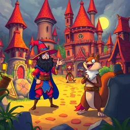 Chronicles of Chaos: Whose World Is It Anyway? - Text-based game
