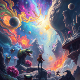 Spectrum War: Which Dimension Is It Anyway? - Text-based game