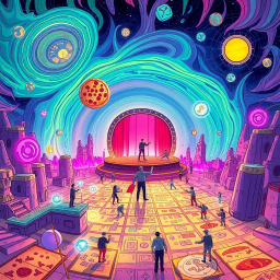 Spectrum Wars: Which Dimension Is It Anyway? - Text-based game