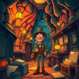 Relic Ruckus: Whose Is It, Anyway? - Text-based game