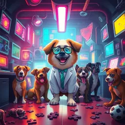 The Bark Experiment - Text-based game