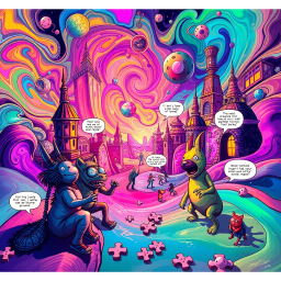 Spectrum Wars: Which Dimension Is It Anyway? - Text-based game