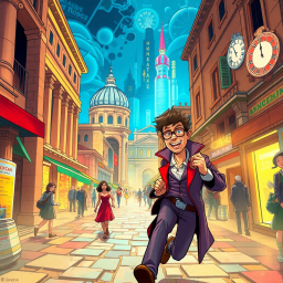 ChronoCaper: Who's Time Is It, Anyway? - Text-based game