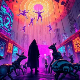 Codebreakers: The Cyber Circus - Text-based game