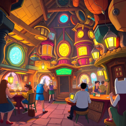 Whose Tale Is It Anyway? - Text-based game